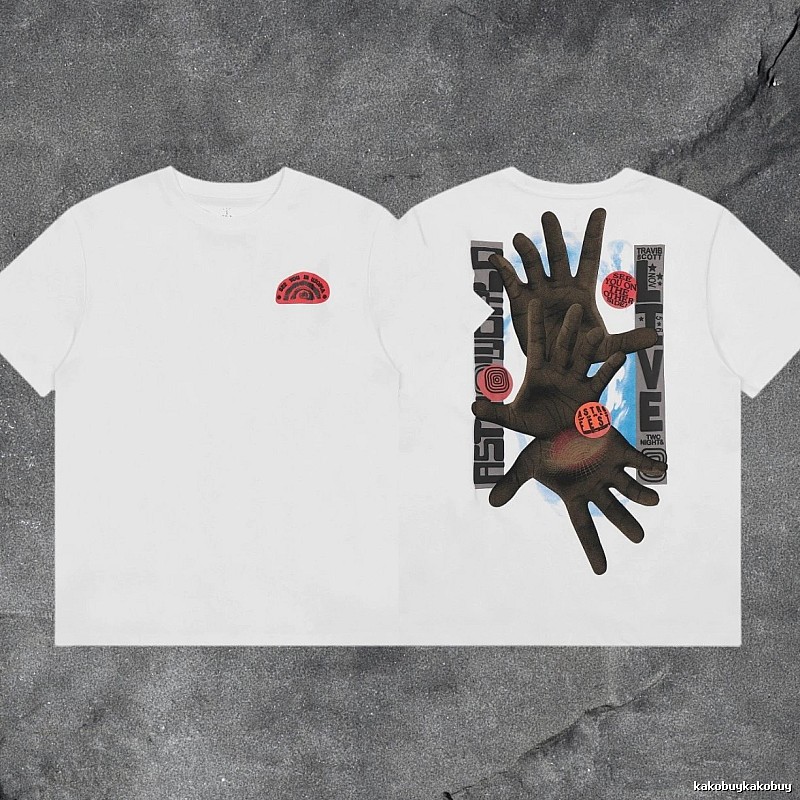 Denim Tears 2031-49 White Style 3149 Graphic T-Shirt Travel Pack
