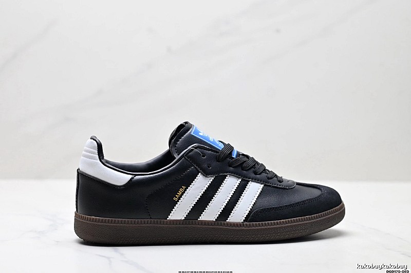 Adidas Samba retro style black shoes