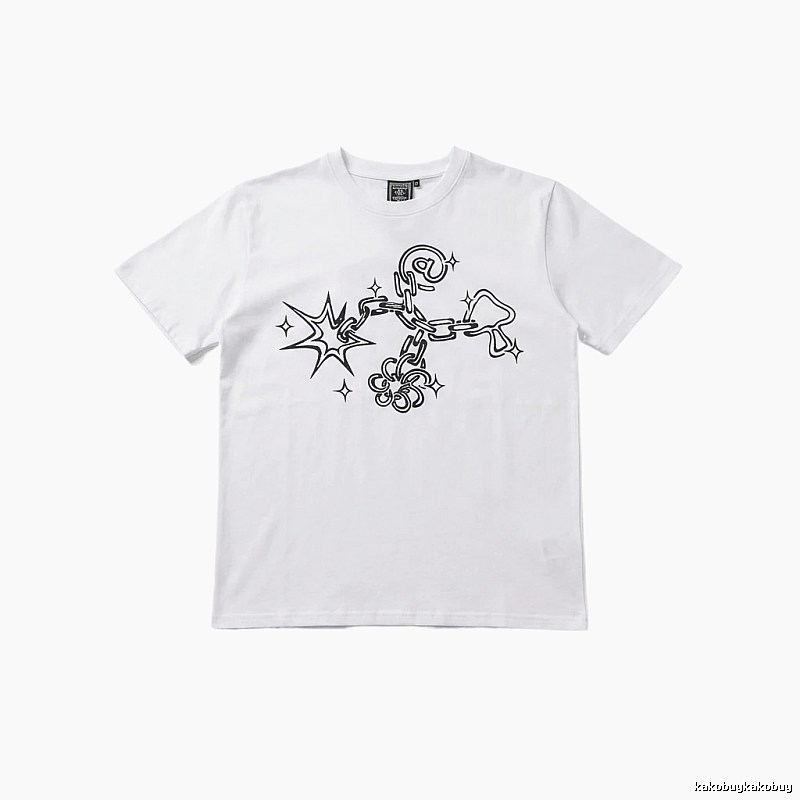 ADWYSD Graffiti Style White T-shirt