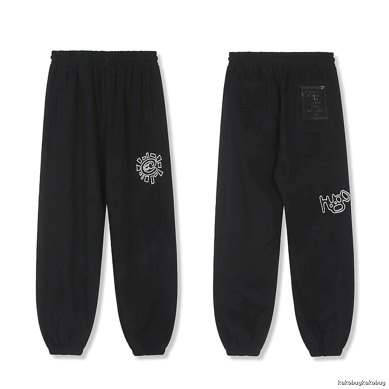 ADWYSD Printed Trendy Black Pants