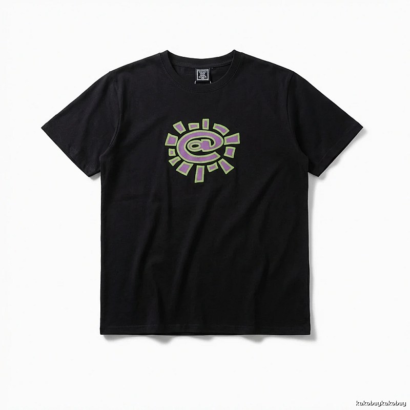 ADWYSD Trendy Brand Printed Black T-shirt