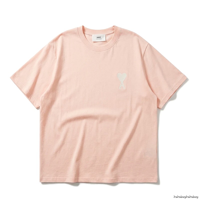 AMI Basic Pink T-shirt