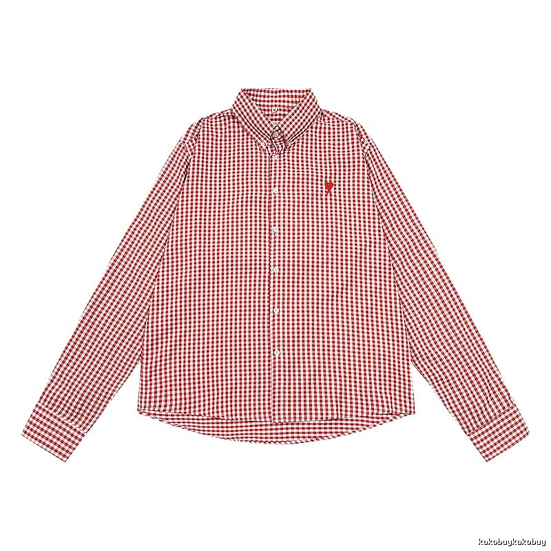 AMI checkered retro-style shirt