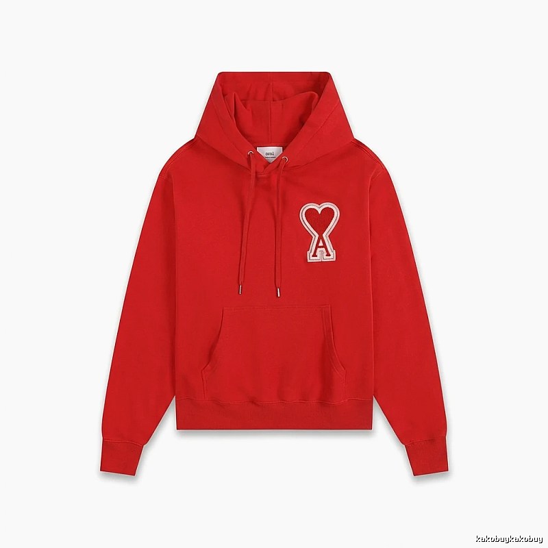 AMI Love Series Red Hoodie