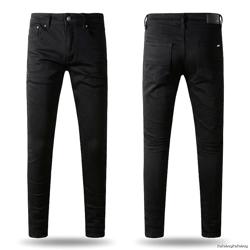 AMI Love Series Trendy and Cool Style Black Jeans