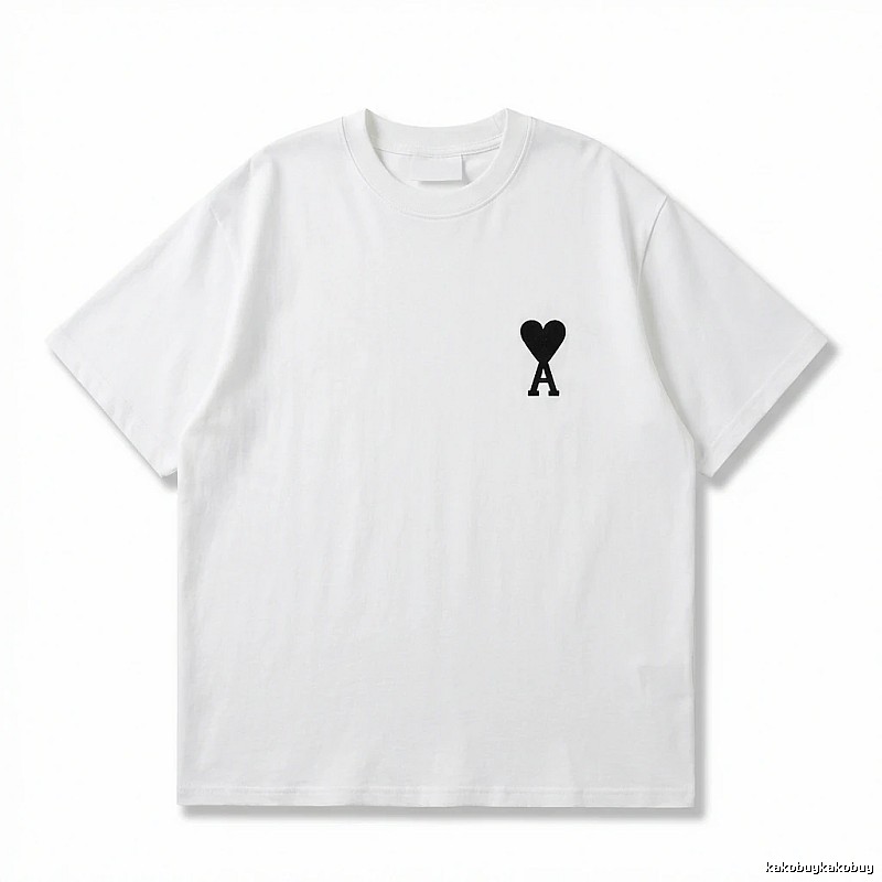 AMI Love Simple White T-shirt