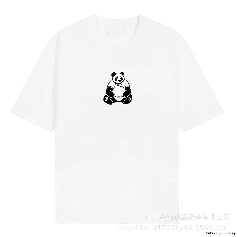 AMI Panda Print Style T-shirt
