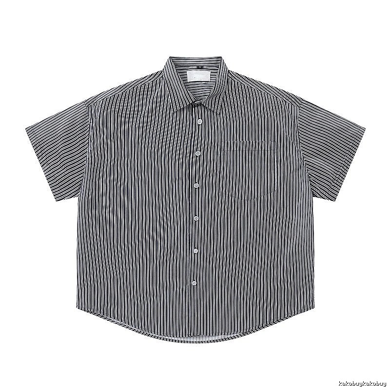 AMI striped retro-style shirt