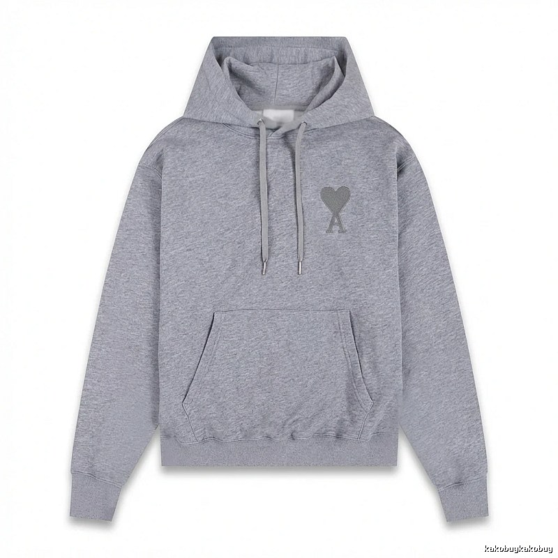 AMIRI Love Collection Grey Hoodie