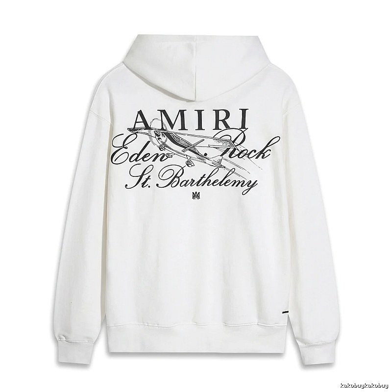 AMIRI Printed Casual White Sweatshirt