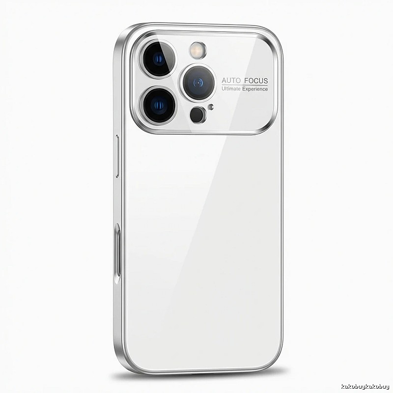 Apple transparent minimalist style phone case