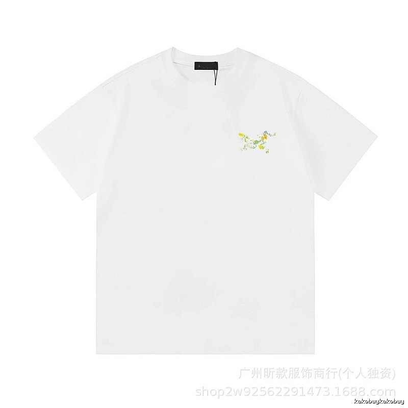 Arc'teryx Floral Print Outdoor Style White T-Shirt