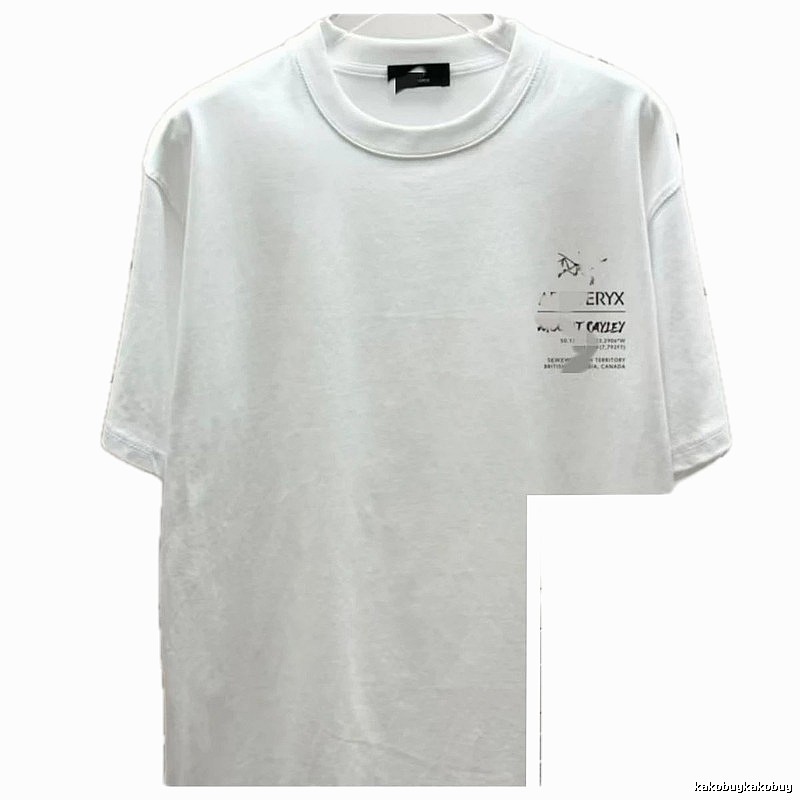 Arc'teryx Printed Street Style White T-shirt