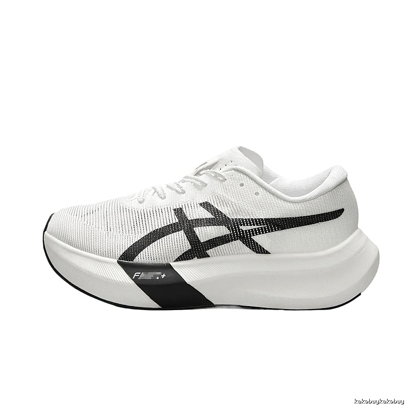 ASICS Speed Style Black and White Running Shoes