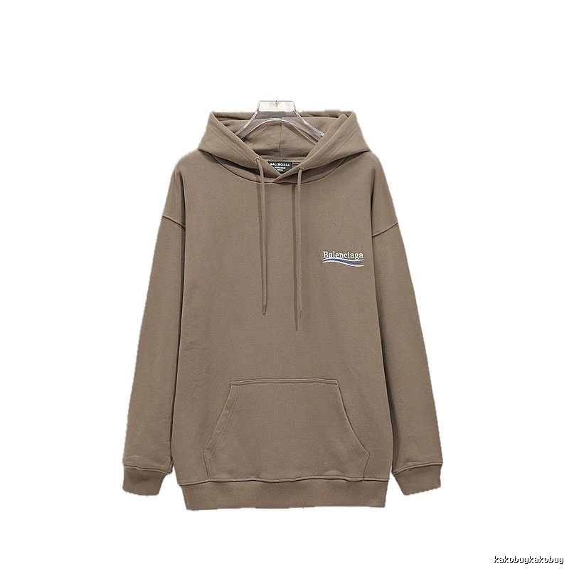 Balenciaga minimalist khaki sweatshirt