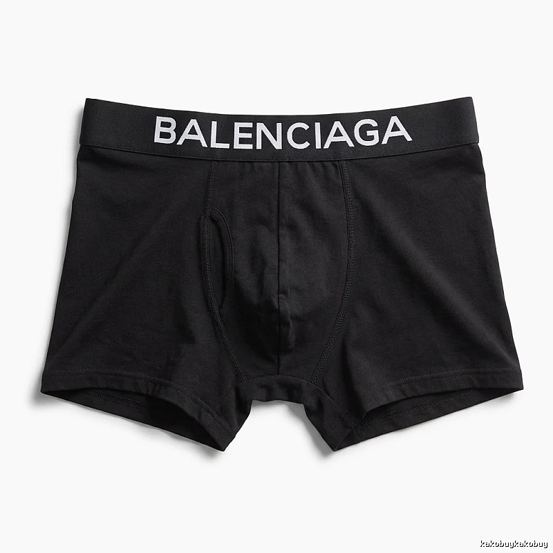 Balenciaga minimalist style black underwear