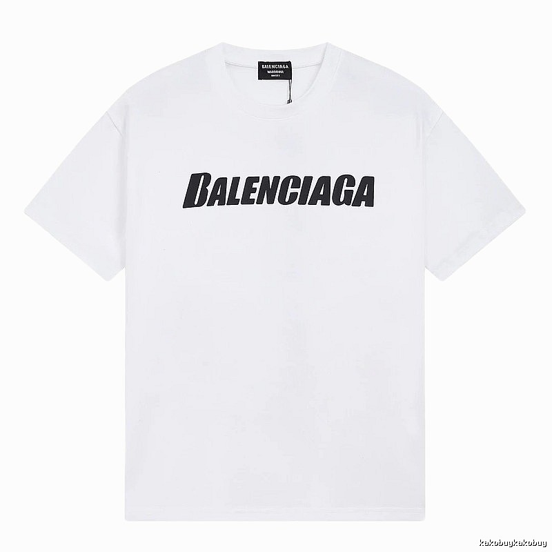 Balenciaga minimalist white T-shirt