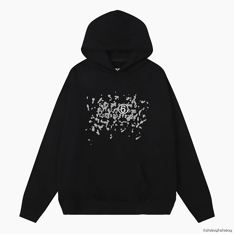 Balenciaga Monogram Logo hoodie Black Pullover Small for Layered Styling