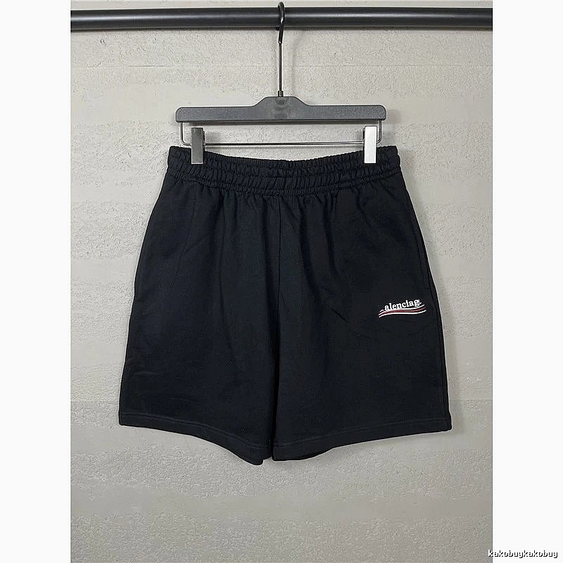 Balenciaga sporty black shorts