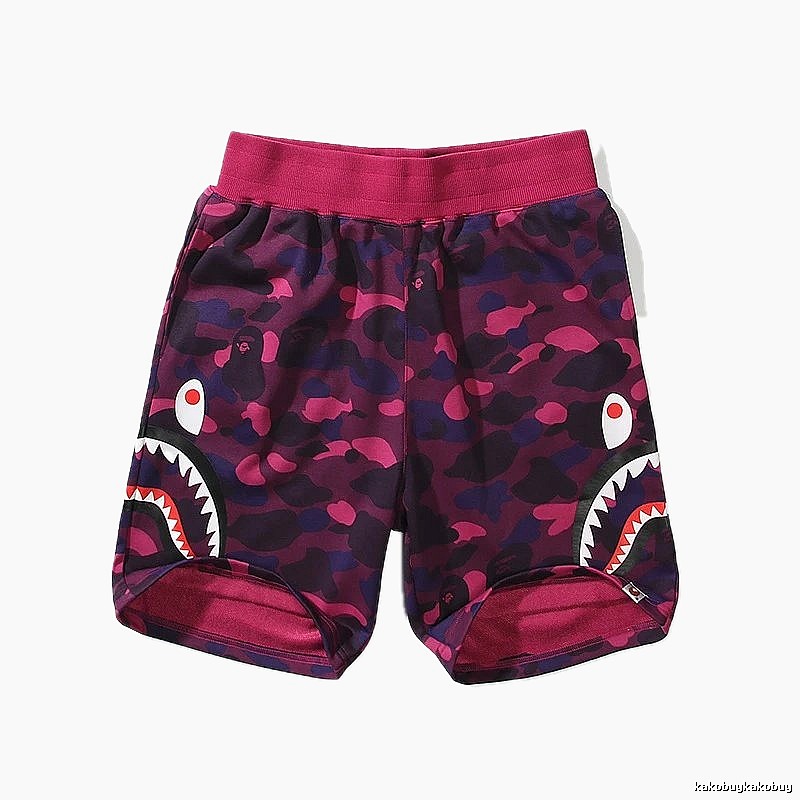 Bape Shark Camouflage Shorts