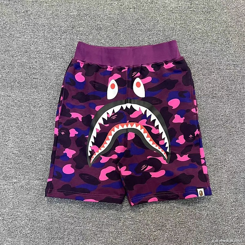 Bape Shark Camouflage Shorts