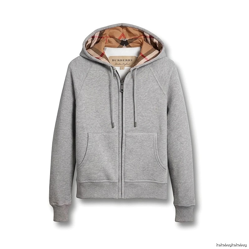 Burberry checkered retro grey sweatshirt