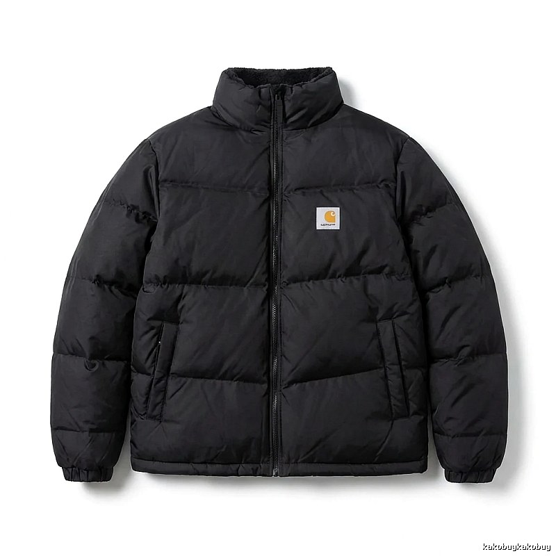 Carhartt warm black down jacket