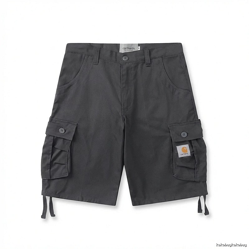 Carhartt workwear style dark grey shorts
