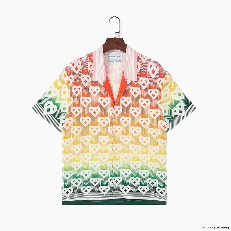 Casablanca Rainbow Gradient Style Shirt