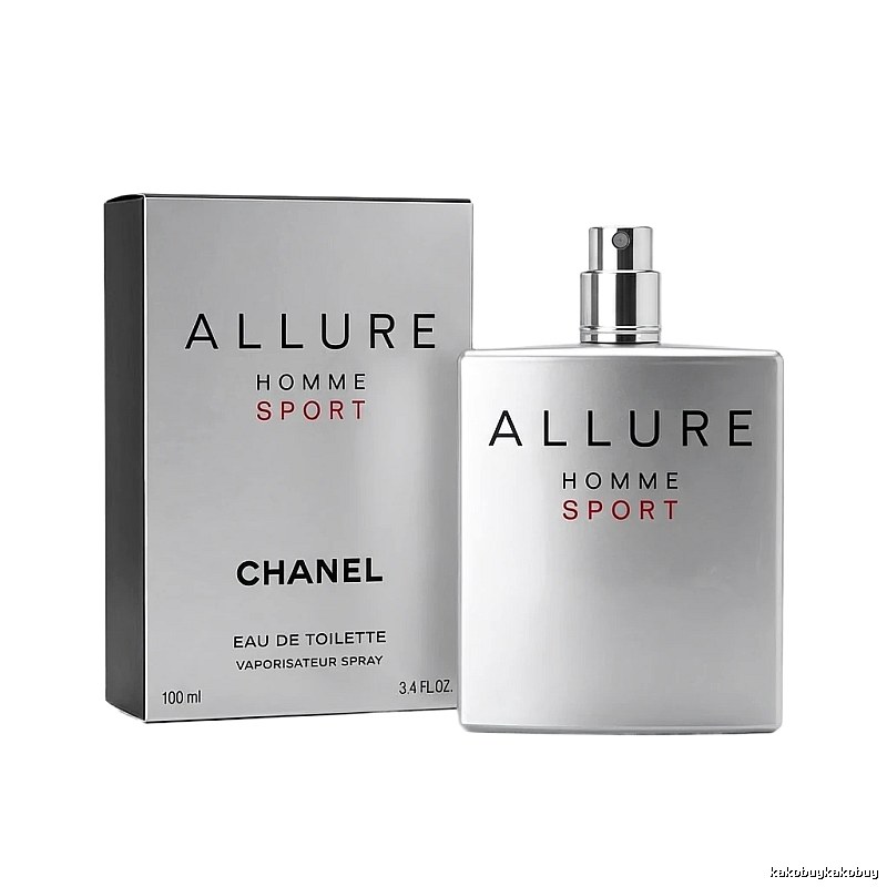 Chanel ALLURE series silver men's perfume