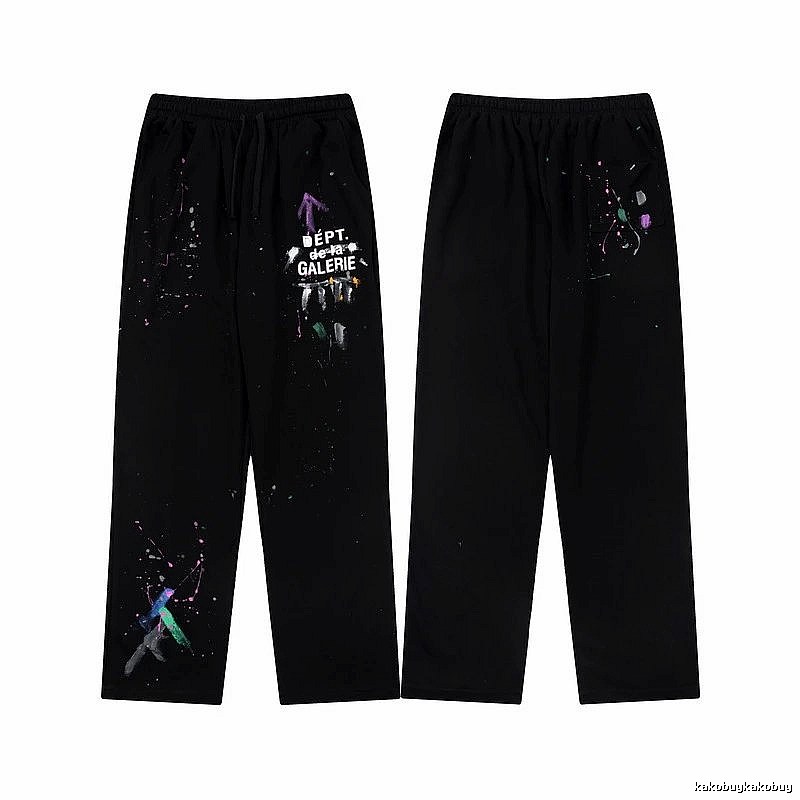 Chrome Hearts Compact Graphic sweatpants Black Printed Graphics for Smart Casual Looks