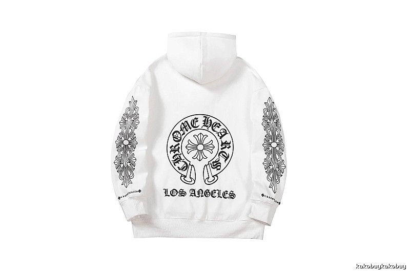 Chrome Hearts Daily Cross graphic hoodie Black Blue Cross for City Outfits
