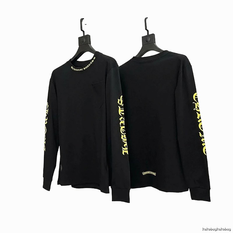 Chrome Hearts Dark Style Black T-shirt