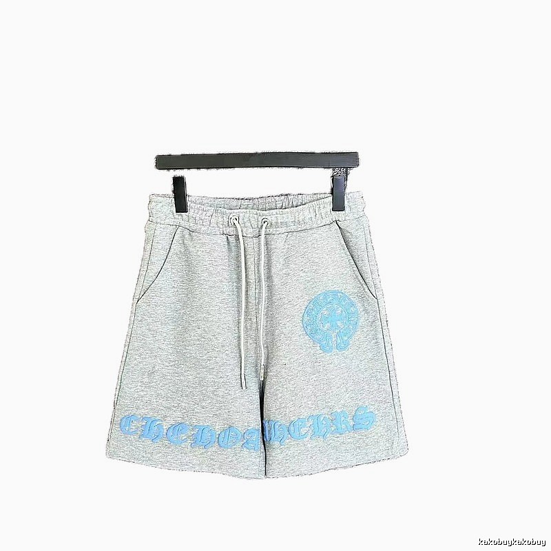 Chrome Hearts grey trendy brand shorts