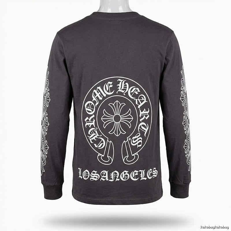 Chrome Hearts Print Dark Style Long-sleeve
