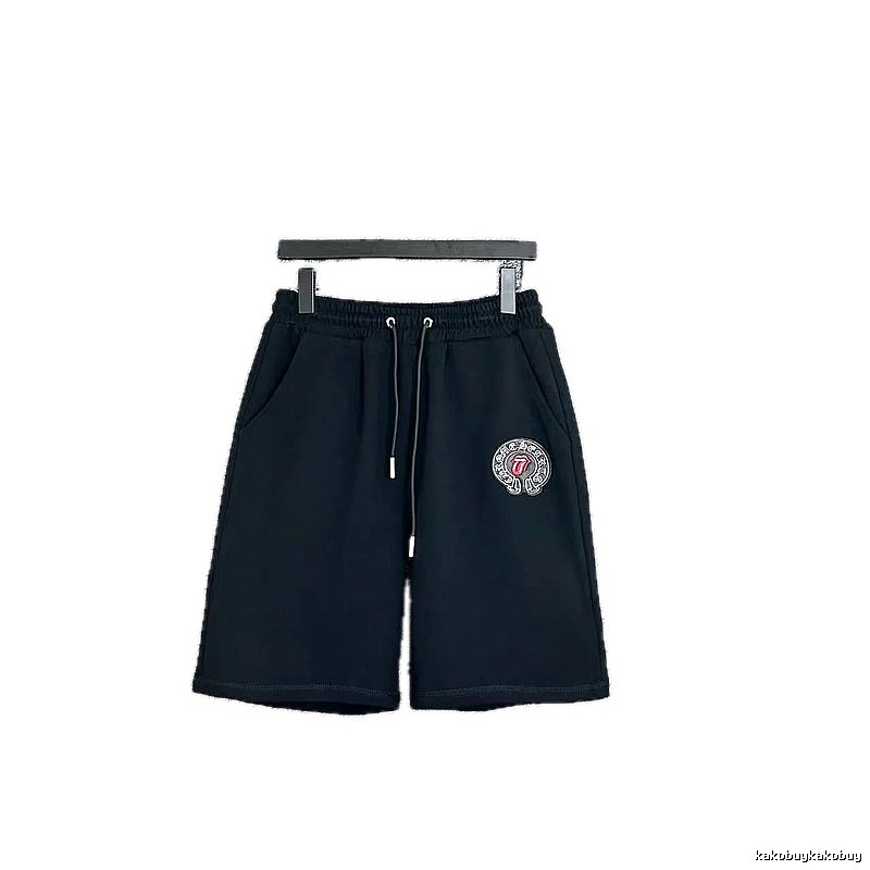 Chrome Hearts trendy black shorts