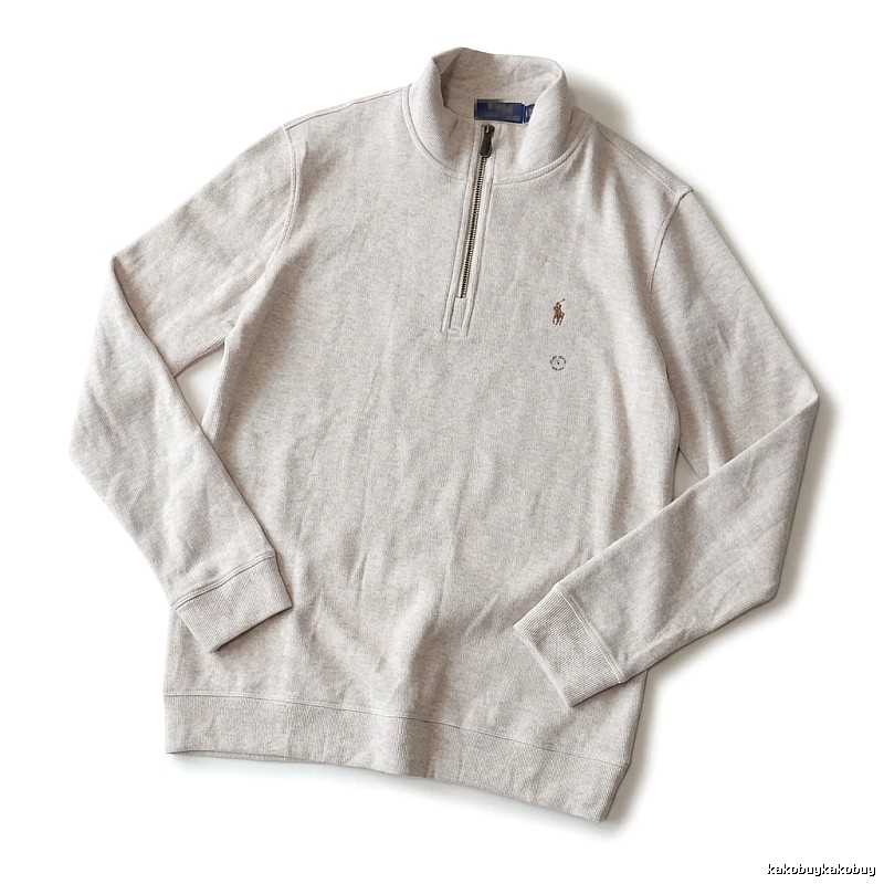 Classic light gray sweatshirt of Ralph Lauren
