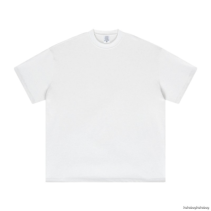 Classic Plain white T-shirt Minimal White Short for Daily Styling
