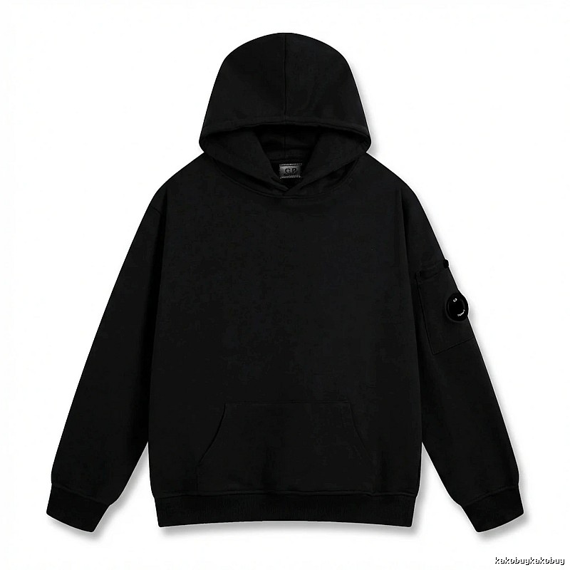 C.P. basic style trendy cool black sweatshirt