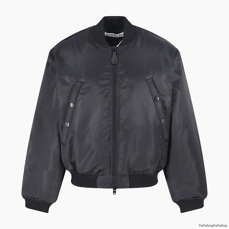 C.P. Bomber Jacket in Charcoal - smooth shell