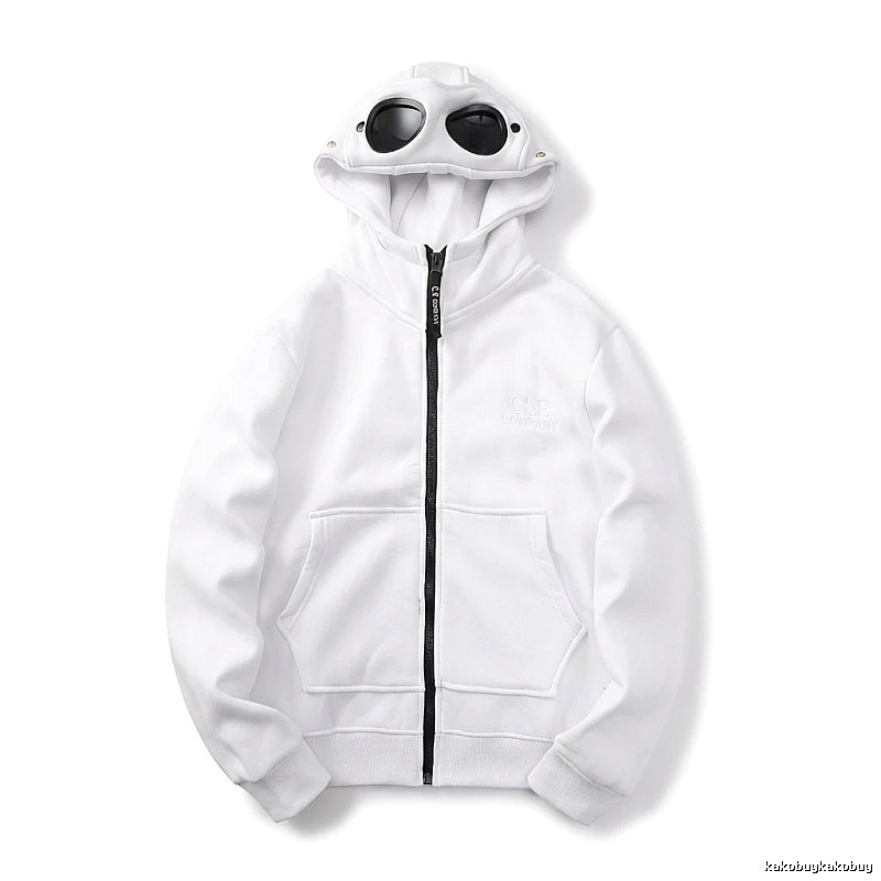 C.P. White Trendy and Cool Style Hoodie