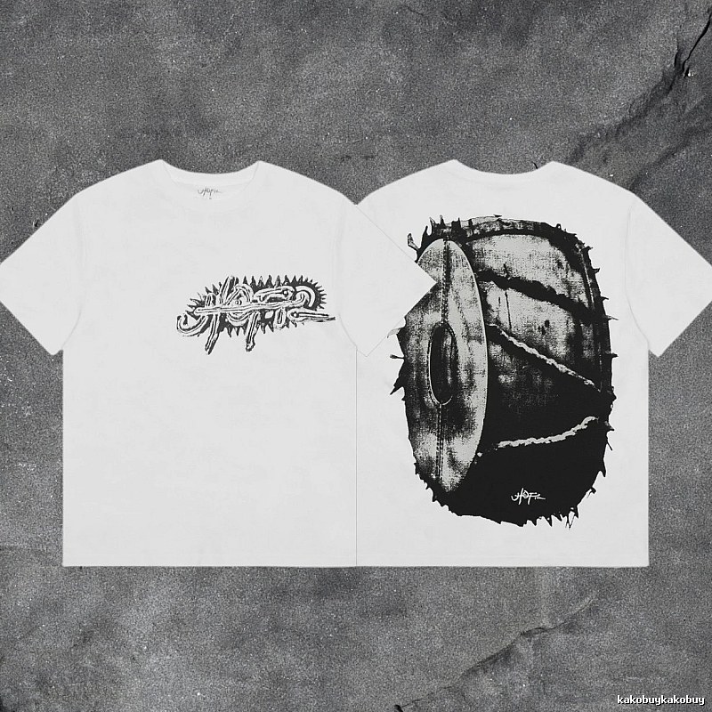 Denim Tears White Graphic T-Shirt Weekend Wear