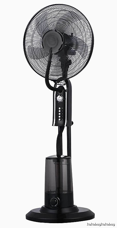 Desktop Pedestal Cooling Fan For Remote Cooling 16-inch Mechanical Control eu Plug