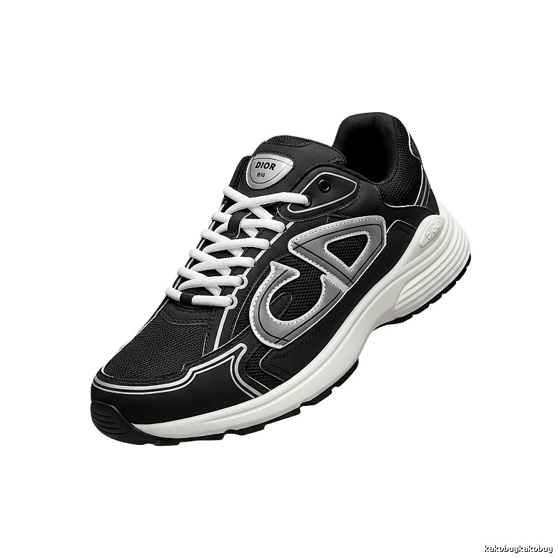 Dior retro black and grey sports shoes