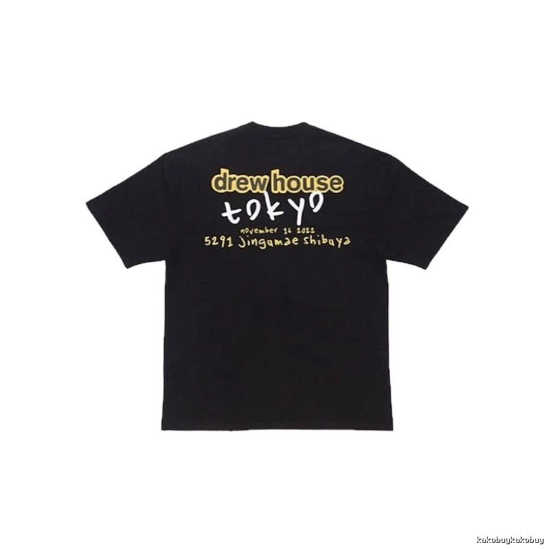 DrewHouse Tokyo Limited Street Style Black T-Shirt