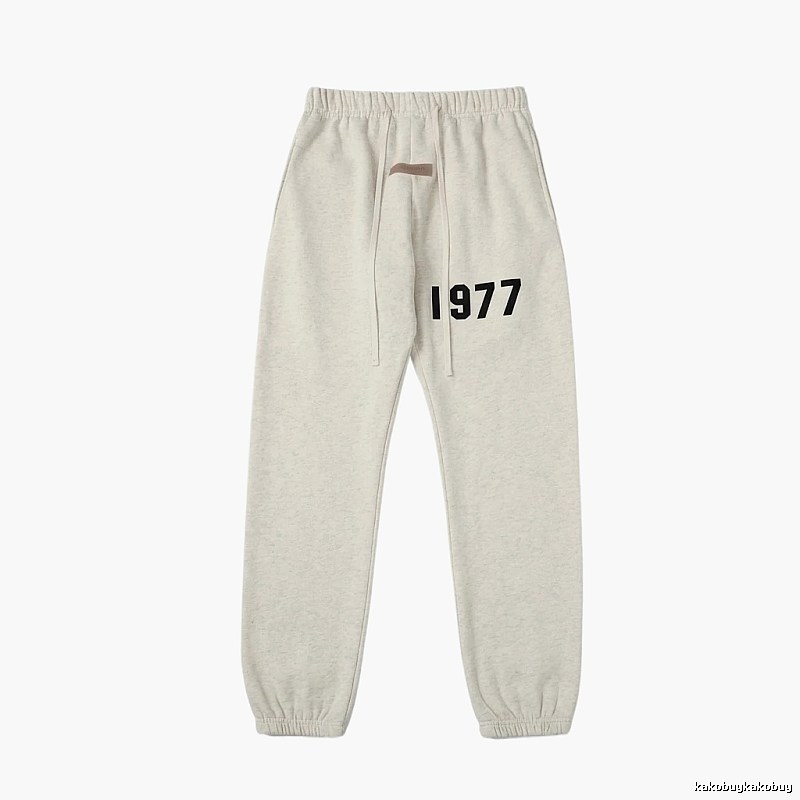 ESSENTIALS 1977 Casual Style Beige Sweatpants
