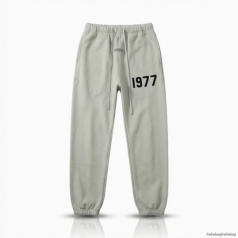 ESSENTIALS 1977 Casual Style Light Gray Sweatpants