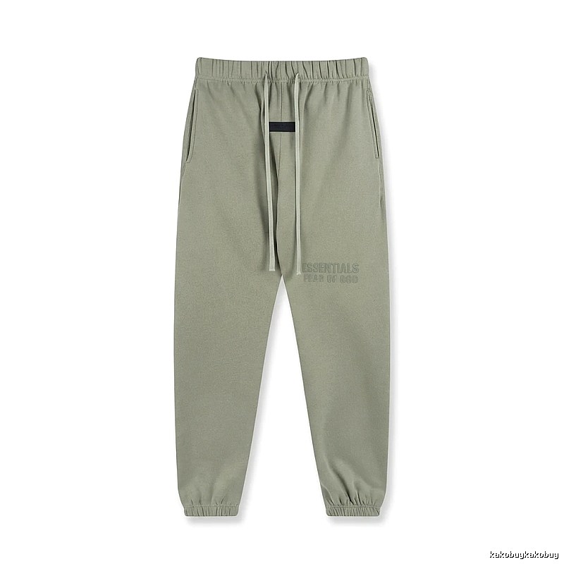 ESSENTIALS Basic Casual Khaki Pants