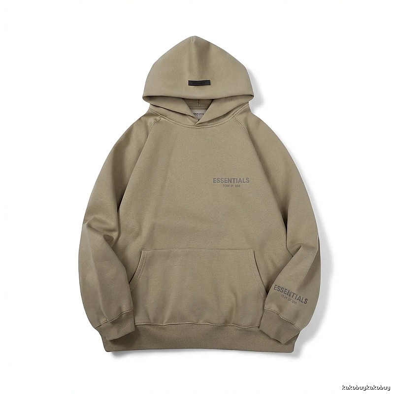 ESSENTIALS Basic Khaki Sweatshirt