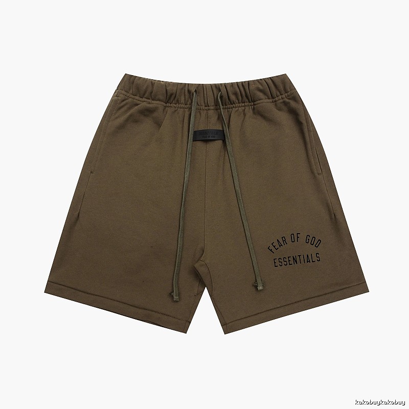 ESSENTIALS Casual Khaki Shorts